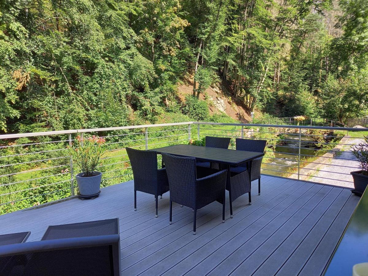 Ferienhaus Buschmuehle - Stolpen Eksteriør bilde